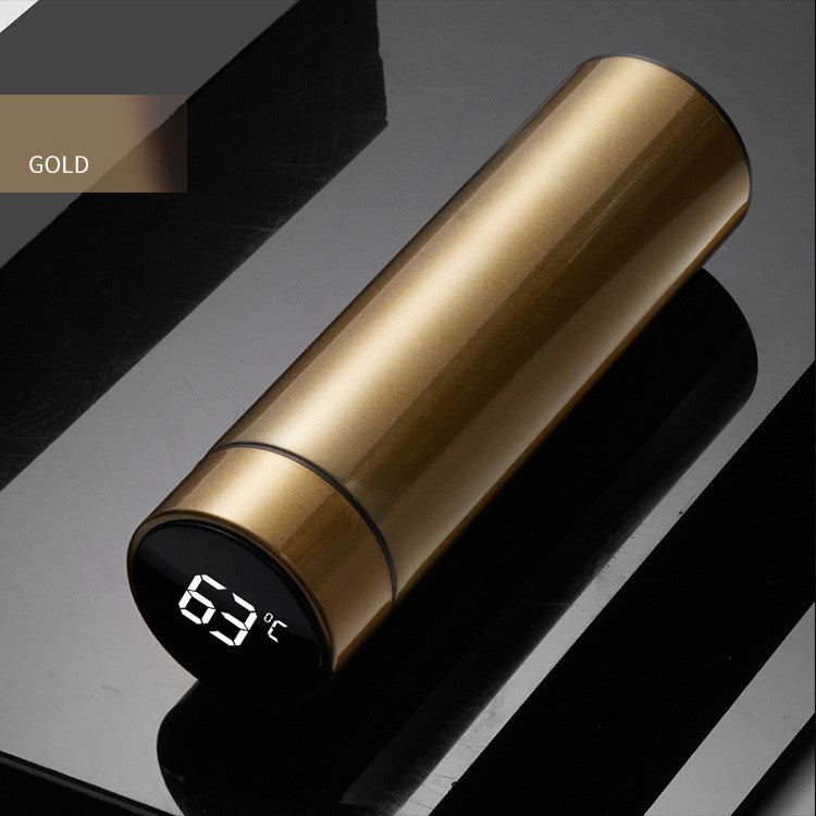 Intelligent Temperature Measuring Water Cup | Stainless Steel Vacuum Flask
