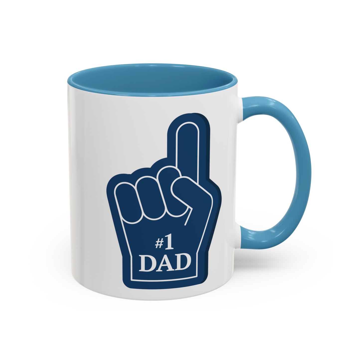 "#1 Dad Mug" | (11, 15oz) Ceramic Cup