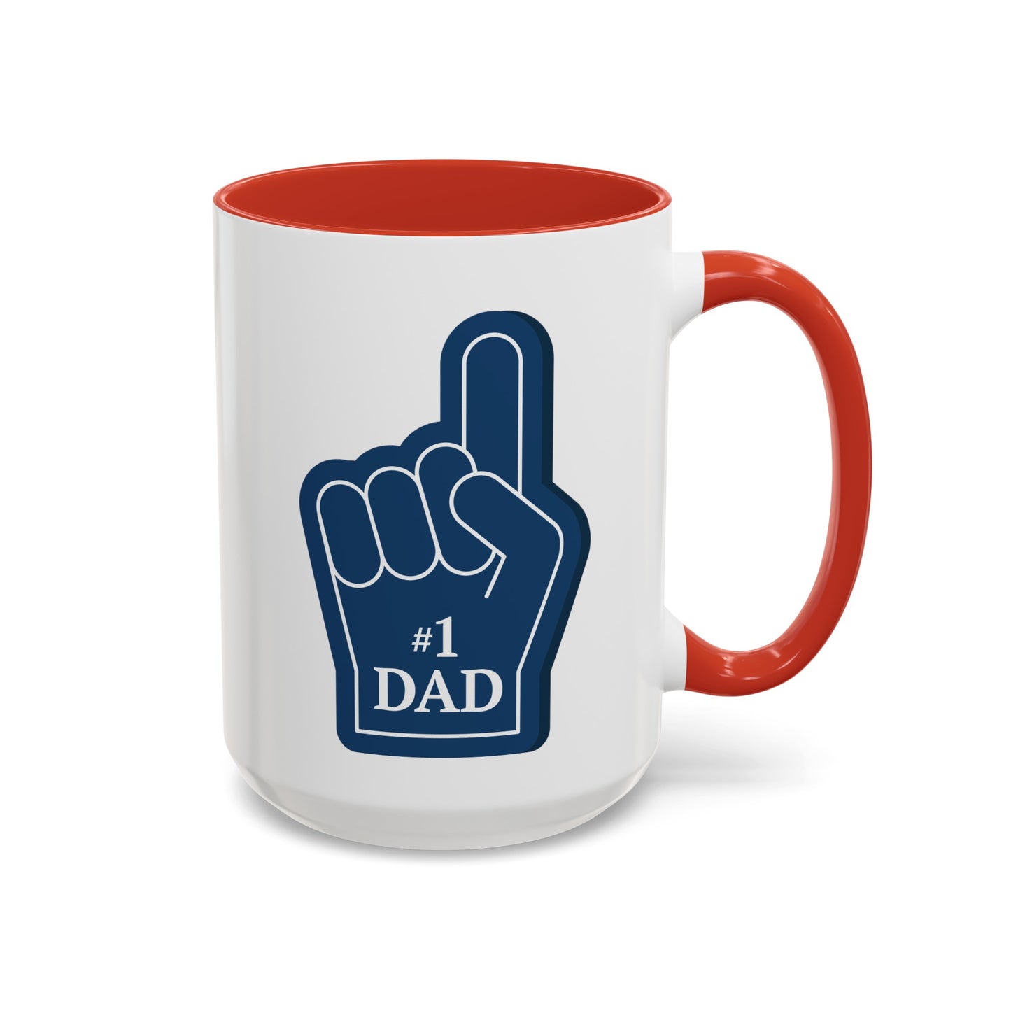 "#1 Dad Mug" | (11, 15oz) Ceramic Cup