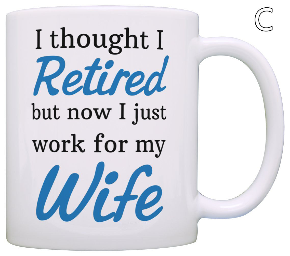 "I Am Retired" Coffee Mug | 11oz Ceramic Cup for Relaxing Mornings