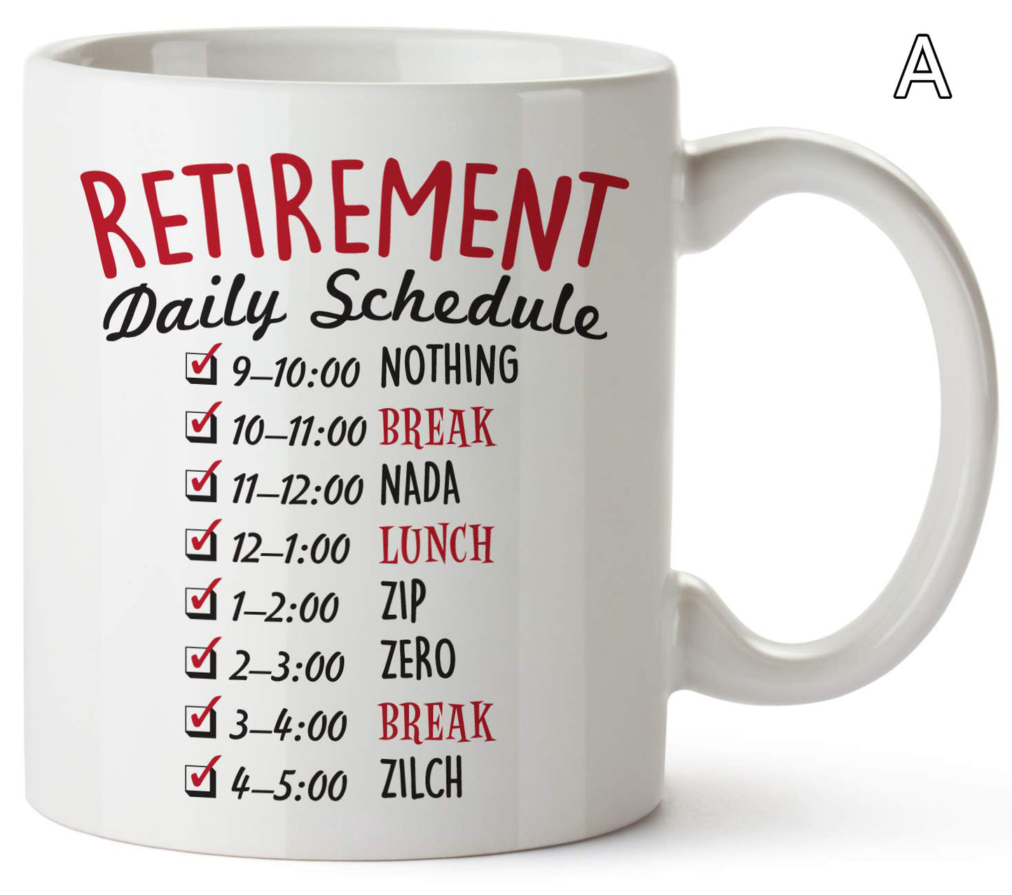 "I Am Retired" Coffee Mug | 11oz Ceramic Cup for Relaxing Mornings