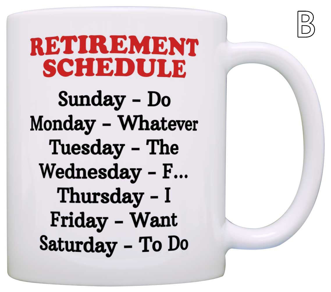 "I Am Retired" Coffee Mug | 11oz Ceramic Cup for Relaxing Mornings