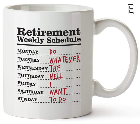 "I Am Retired" Coffee Mug | 11oz Ceramic Cup for Relaxing Mornings