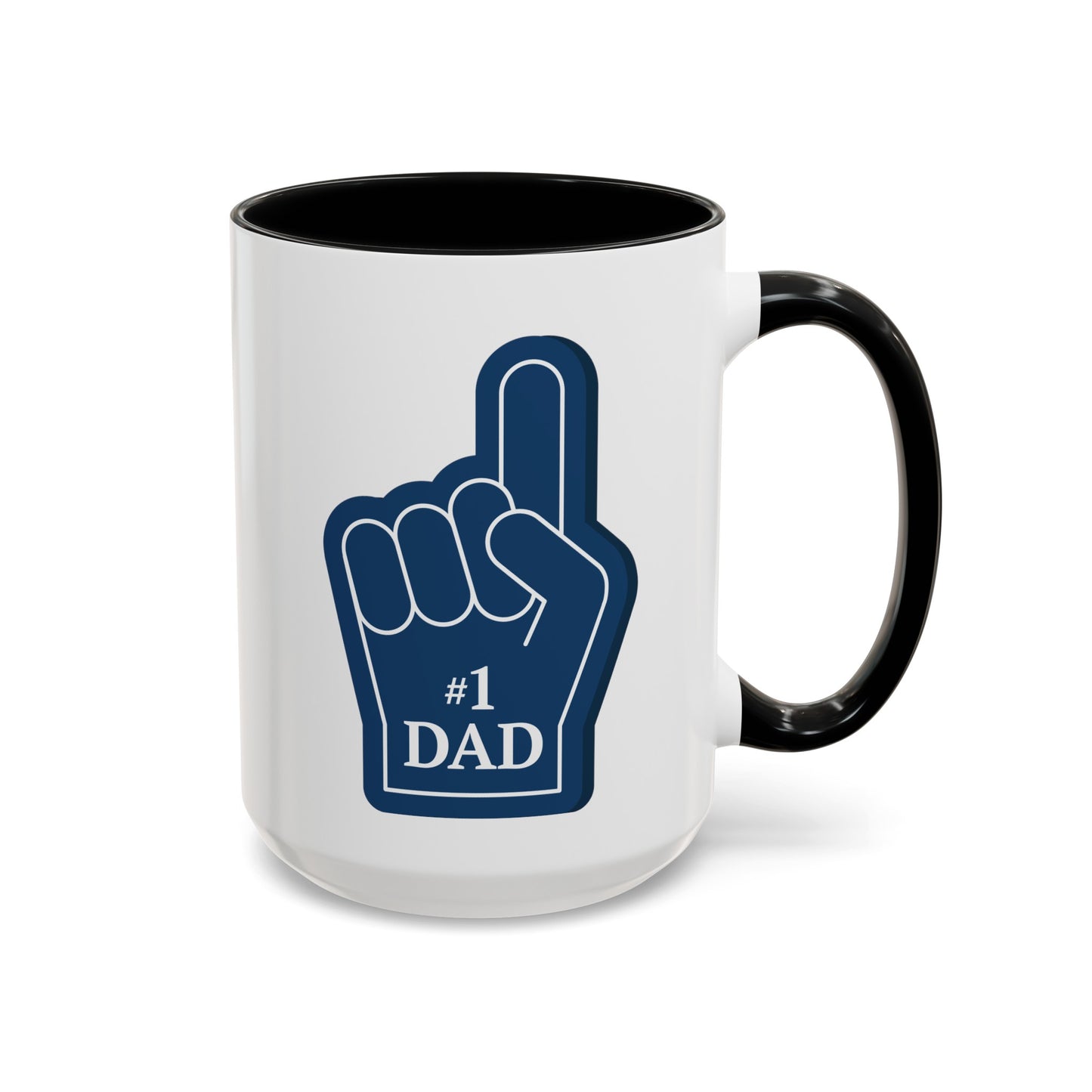 "#1 Dad Mug" | (11, 15oz) Ceramic Cup