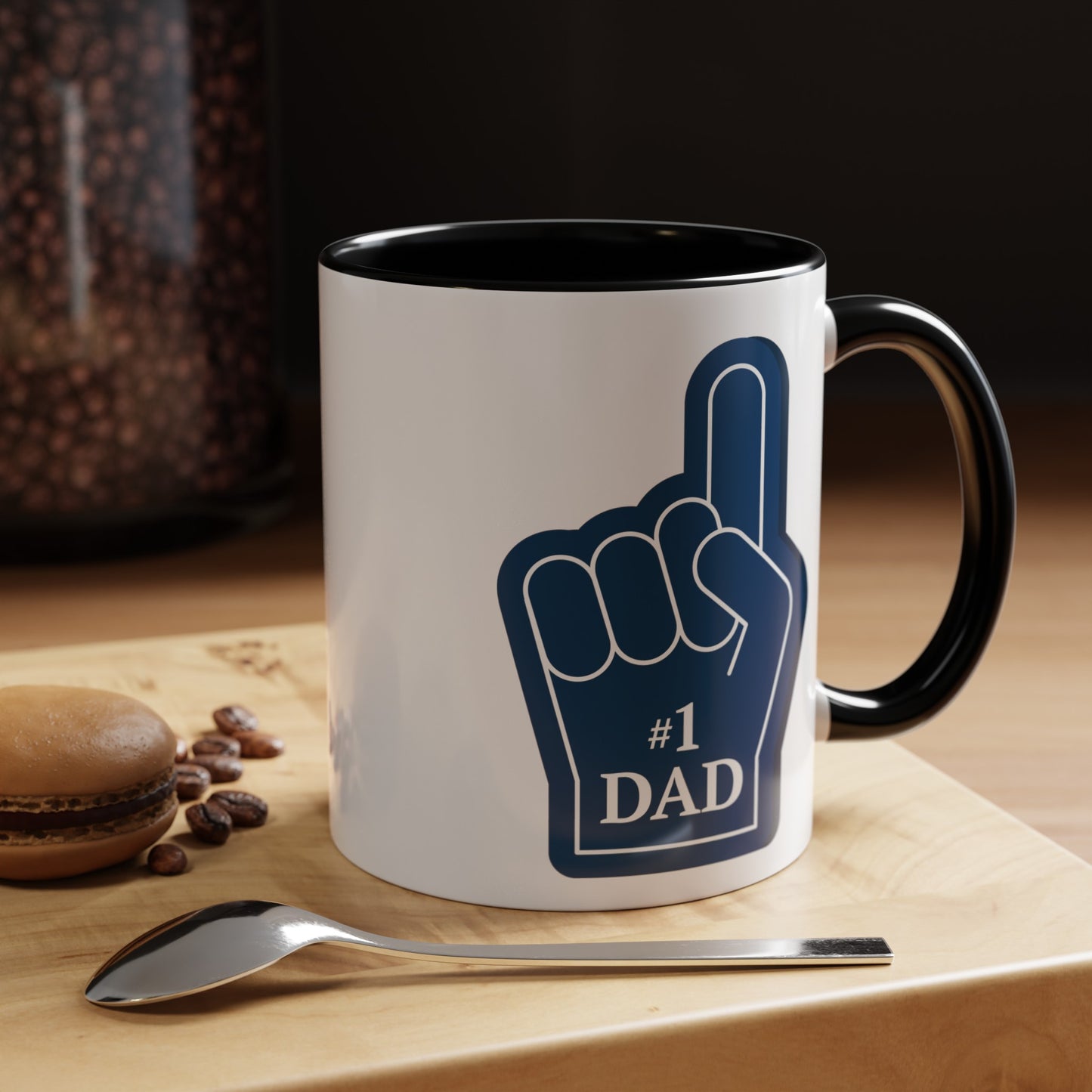 "#1 Dad Mug" | (11, 15oz) Ceramic Cup