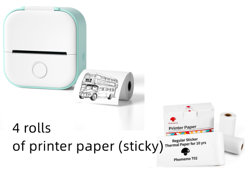 Portable Mini Thermal Label Printer | Bluetooth Price Tag Printer