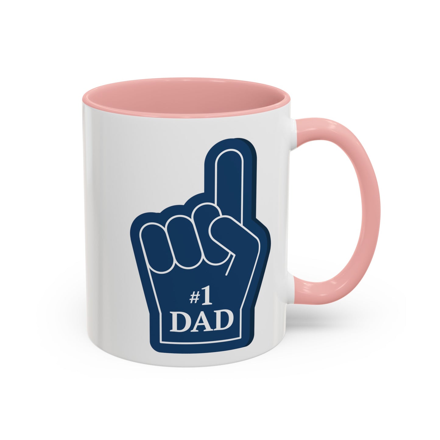 "#1 Dad Mug" | (11, 15oz) Ceramic Cup