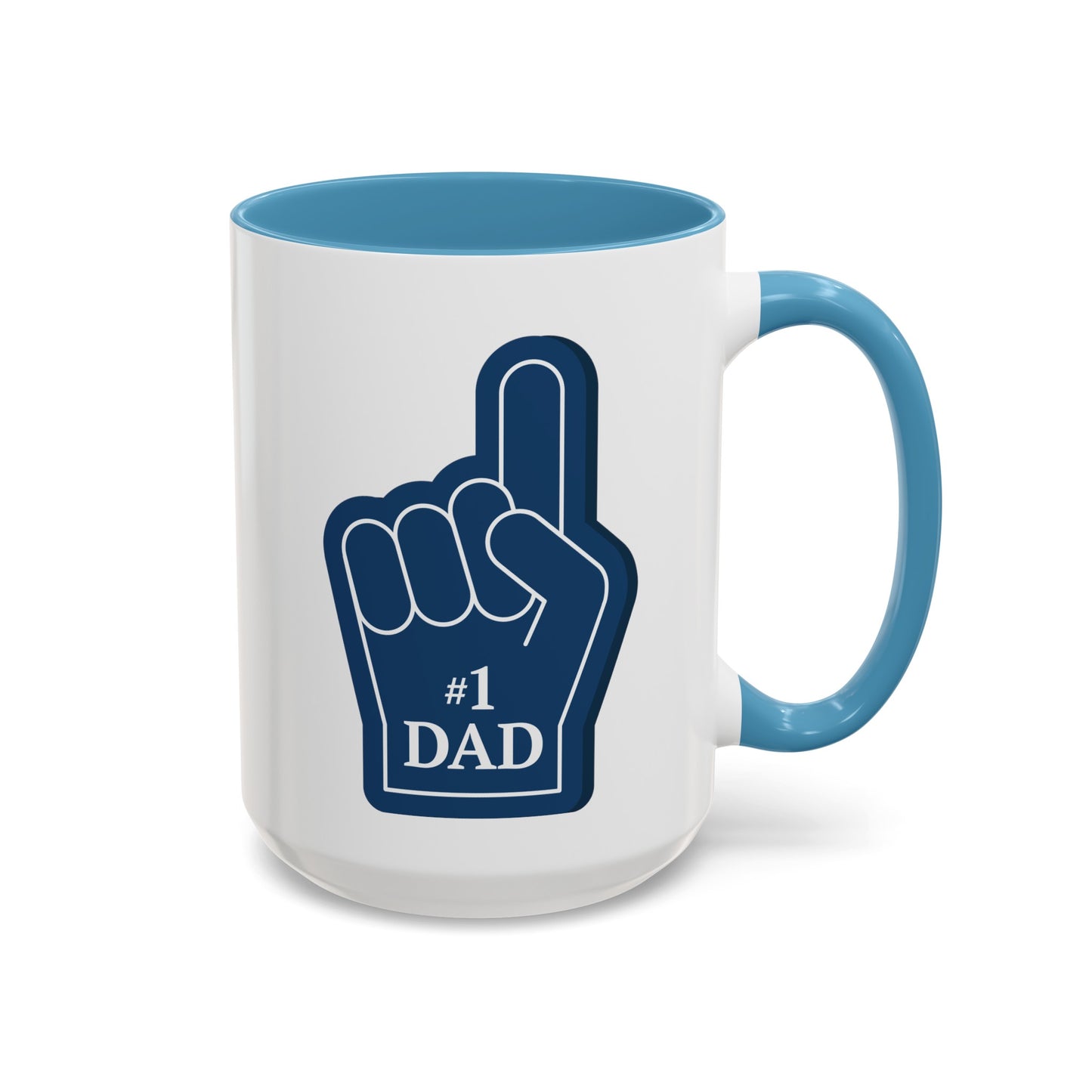 "#1 Dad Mug" | (11, 15oz) Ceramic Cup