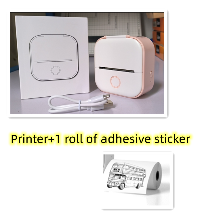 Portable Mini Thermal Label Printer | Bluetooth Price Tag Printer