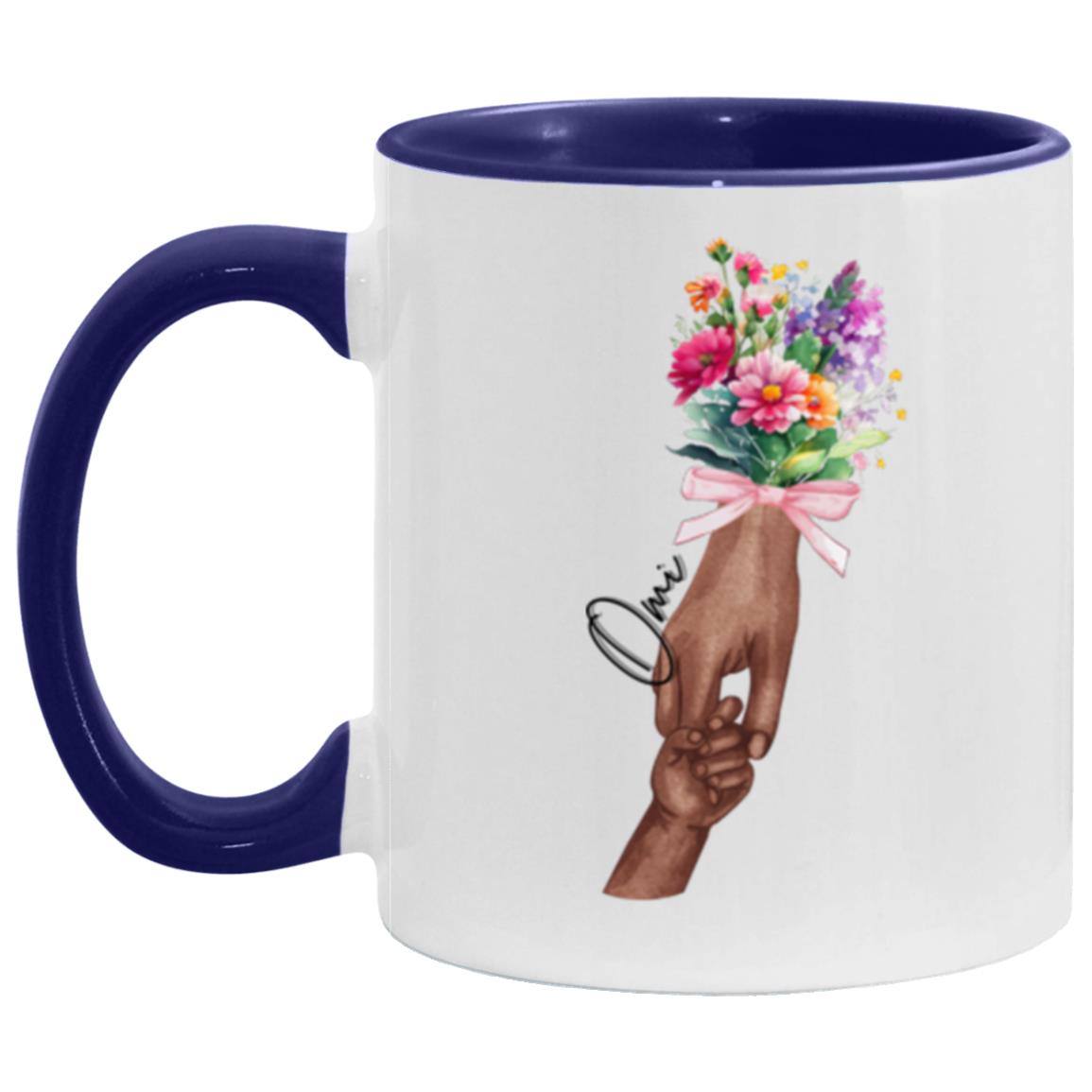 "A garden of love grows in a Grandmother's heart! " | 11oz Ceramic Cup