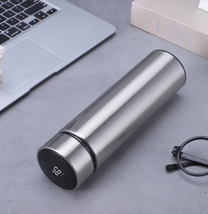 Intelligent Temperature Measuring Water Cup | Stainless Steel Vacuum Flask