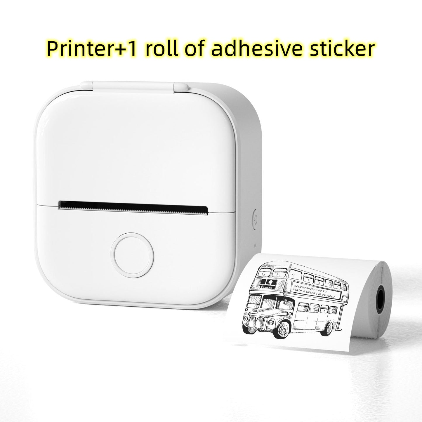 Portable Mini Thermal Label Printer | Bluetooth Price Tag Printer